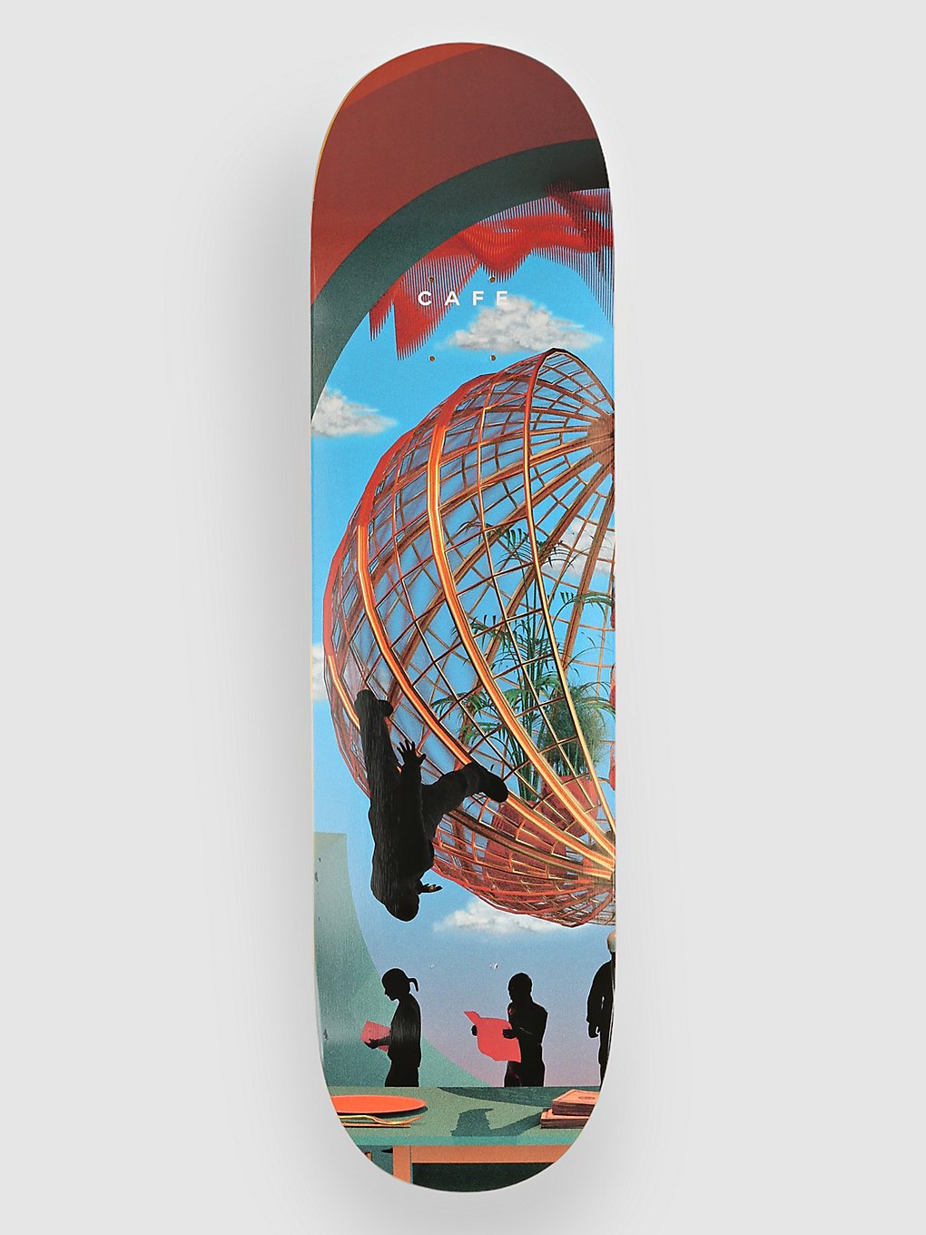 Image of Skateboard Café Monopoly One 8.25" Skateboard Deck fantasia