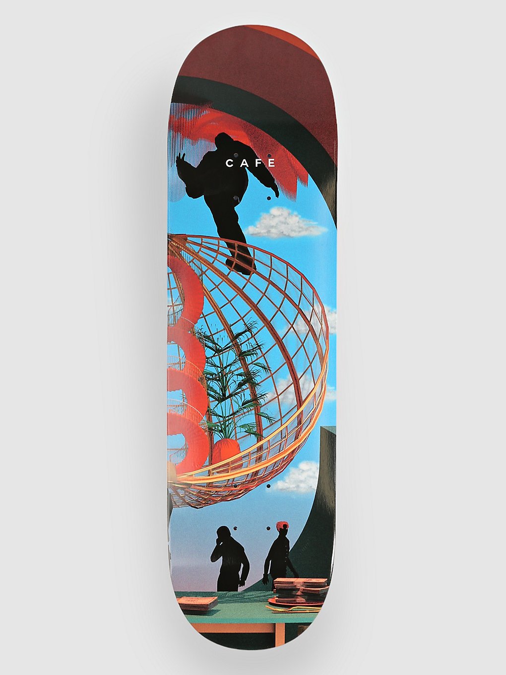 Image of Skateboard Café Monopoly Two 8.5" Skateboard Deck fantasia