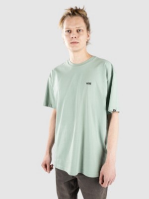 Vans Left Chest Logo T-Shirt iceberg green