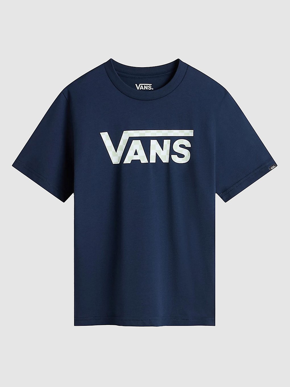 Image of Vans By Classic Logo Fill T-Shirt blu