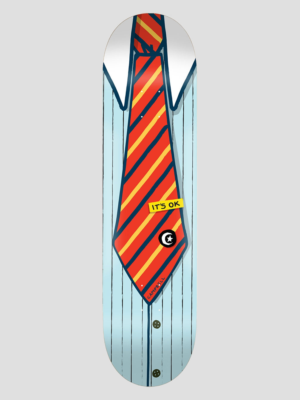 Campbell Necktie 8.38&amp;#034; Skateboard Deck