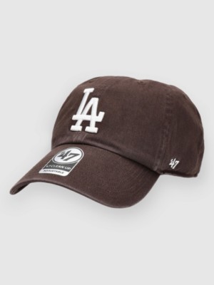 Image of 47Brand Mlb Los Angeles Clean Up Cappellino marrone