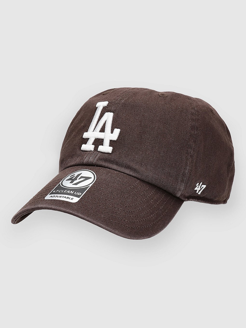 Image of 47Brand Mlb Los Angeles Clean Up Cappellino marrone