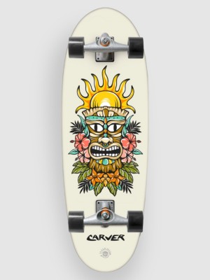 Image of Carver Skateboards Tiki Sunrise C5 28" Surfskate fantasia