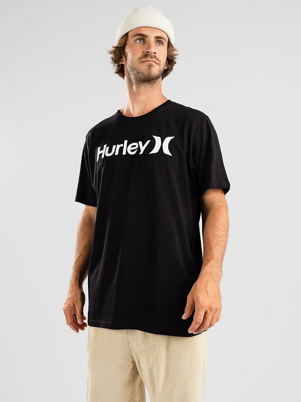 Image of Hurley Evd Wsh Oao Solid T-Shirt nero