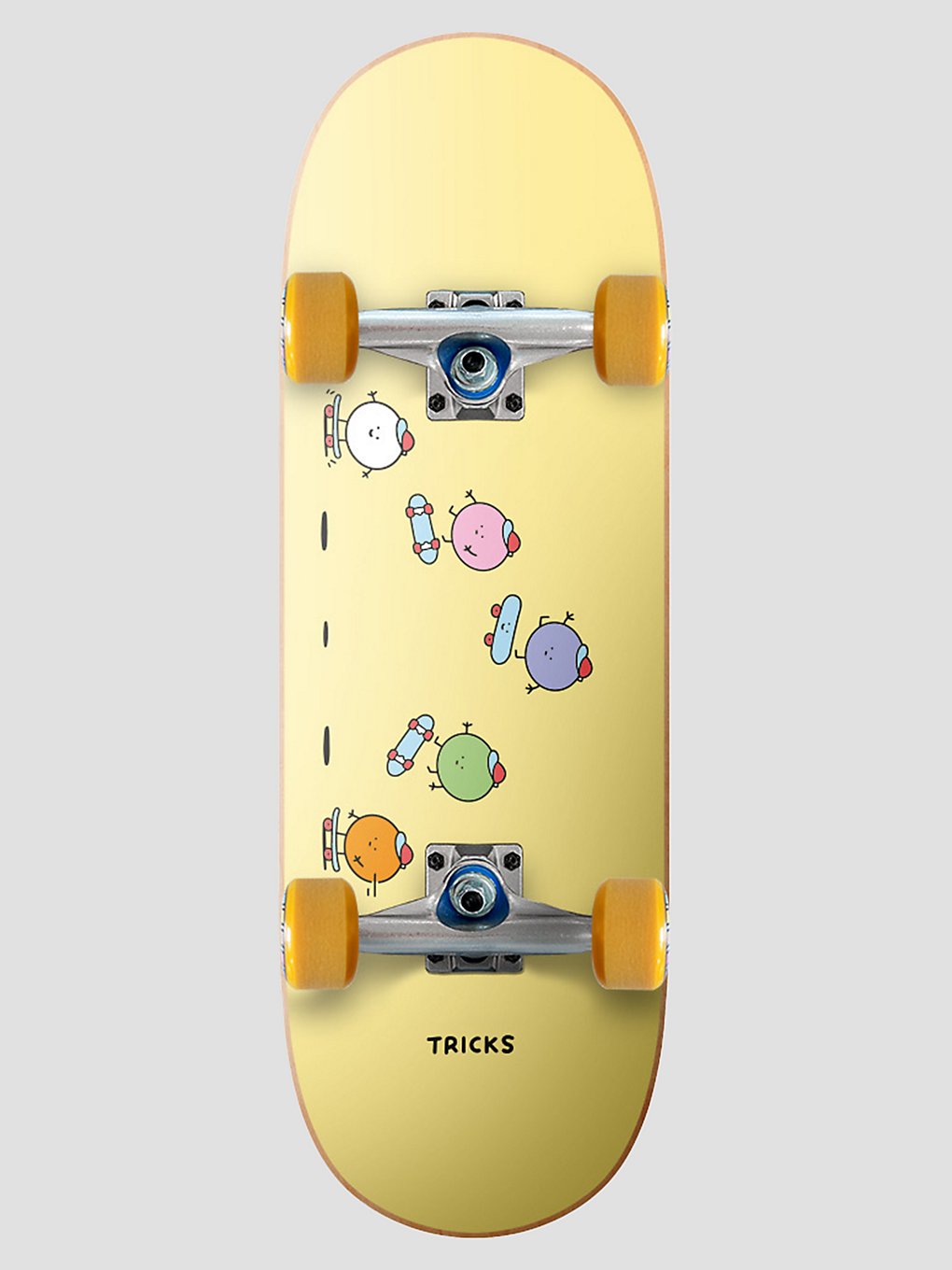 Image of Tricks BB Kickflip 7.87" x 24.21" Skateboard Completo fantasia