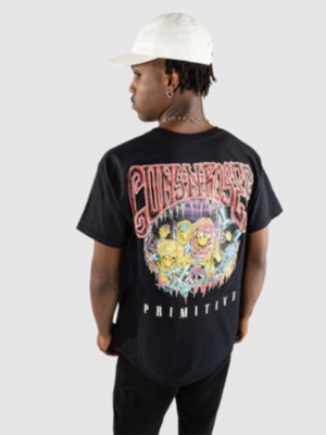 Image of Primitive X Guns N Roses Bones T-Shirt nero