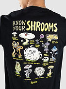 Know Ur Shrooms Lang&aelig;rmet t-shirt