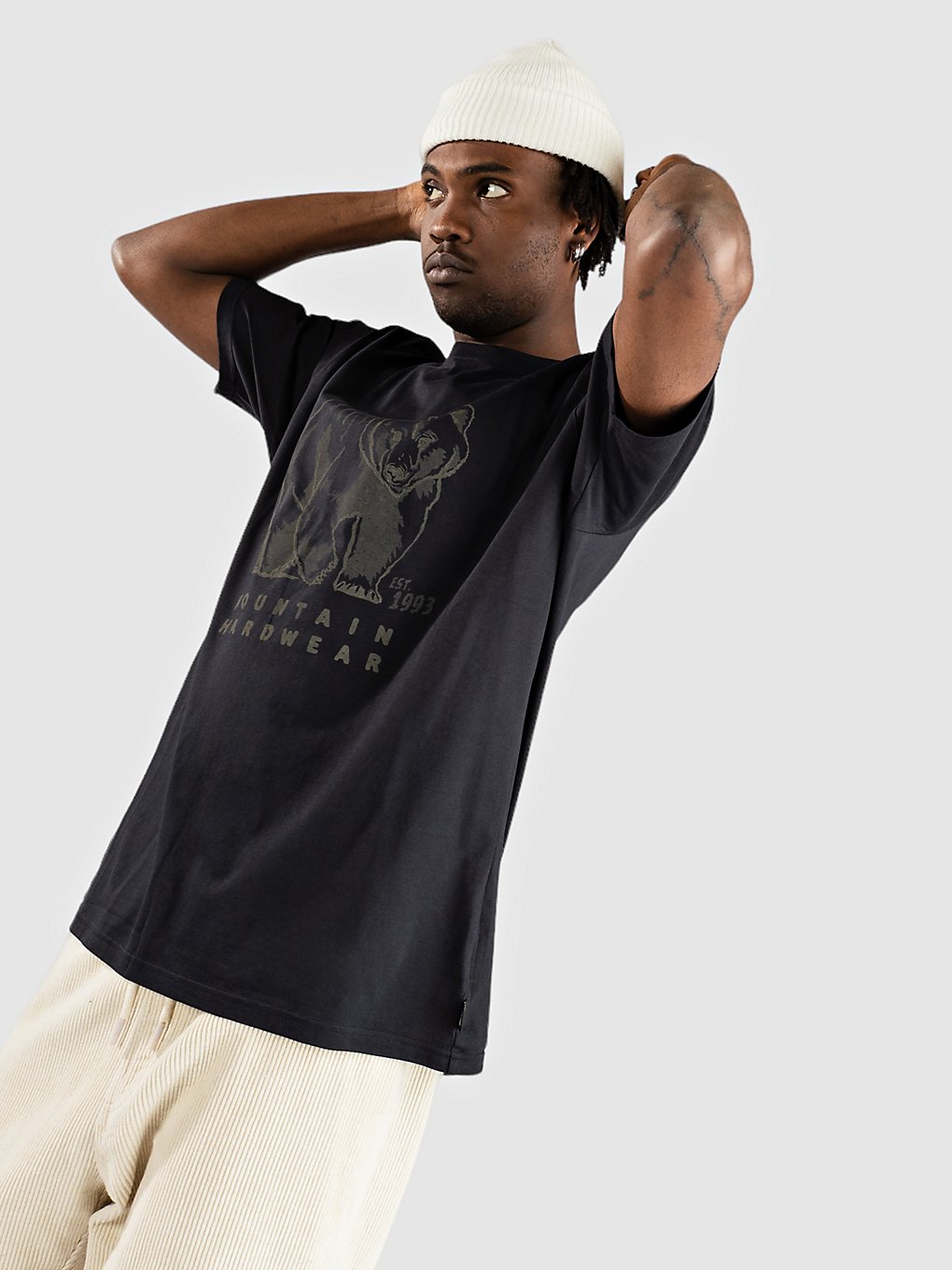 Image of Mountain Hardwear Grizzly T-Shirt nero