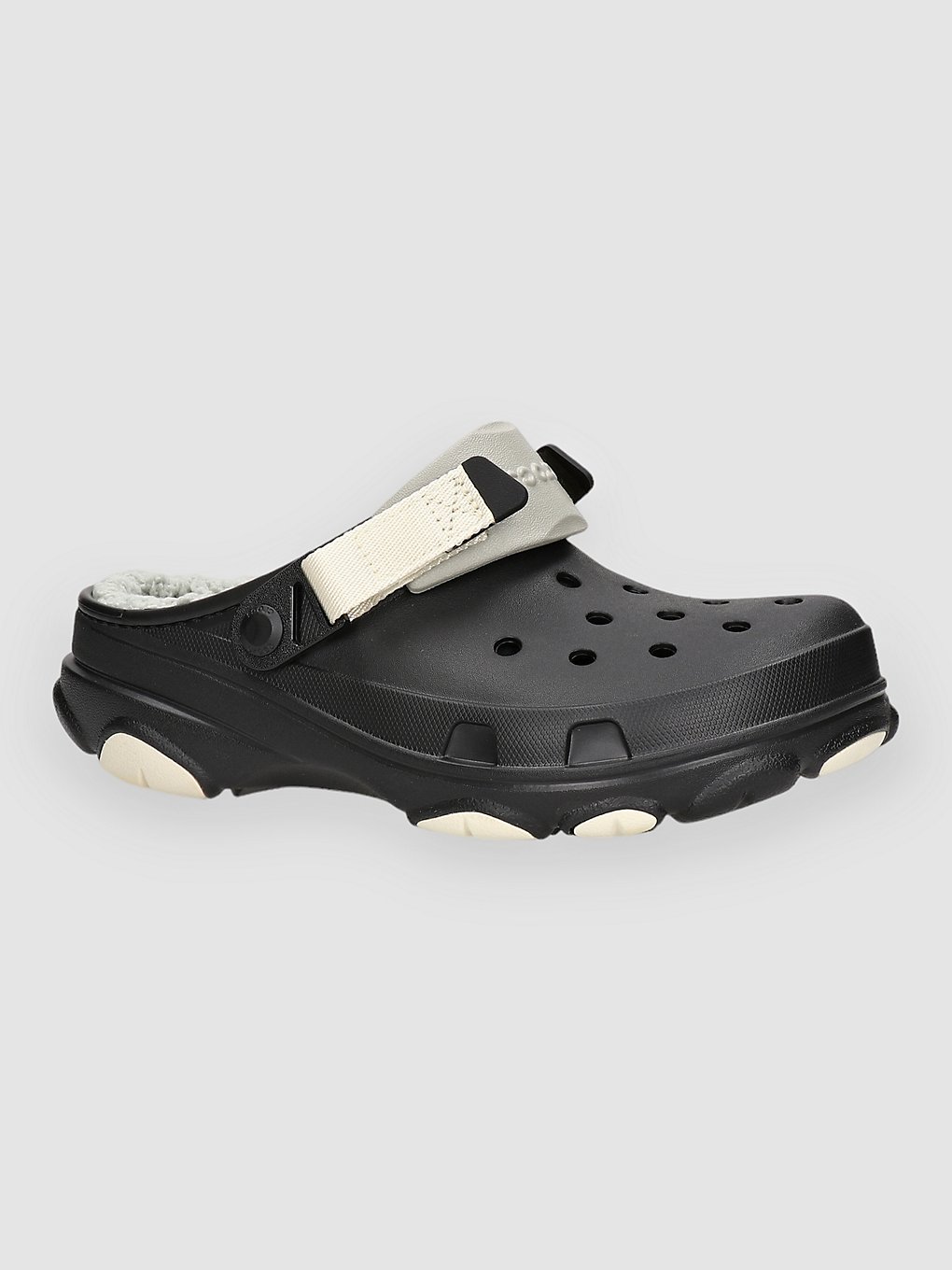 Crocs All Terrain Lined Clog Sandals black