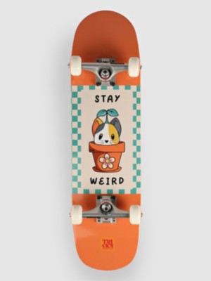 Stay Weird 7.5&amp;#034;X28.30&amp;#034; Skateboard complet