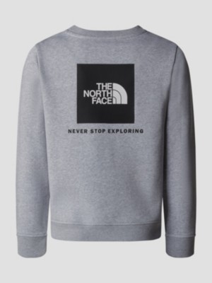 The North Face THE NORTH FACE Teen Redbox Regular Crew Sweater tnf light grey heather