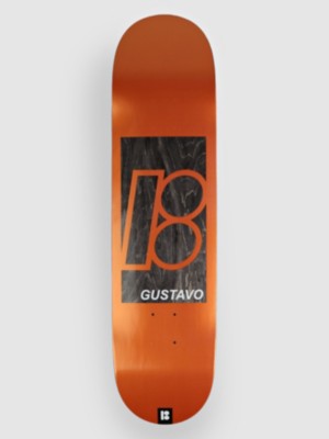 Plan B Engrained Gustavo 8.0"X31.33" Skateboard deck mønster