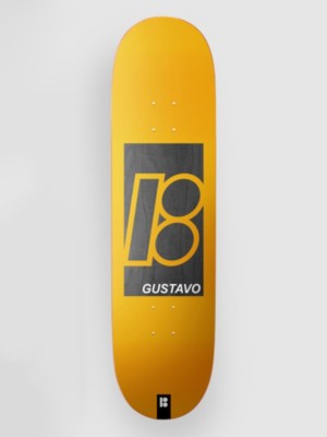 Plan B Engrained Gustavo 8.5"X32.125" Skateboard deck mønster