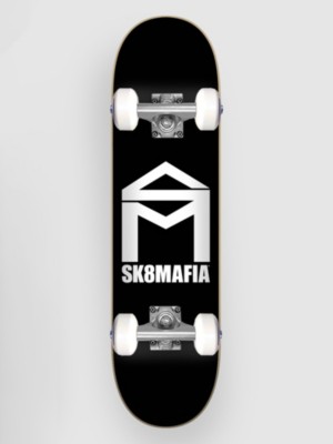 SK8 Mafia House Logo Black 6.0"X23.5" Micro Skateboard mønster