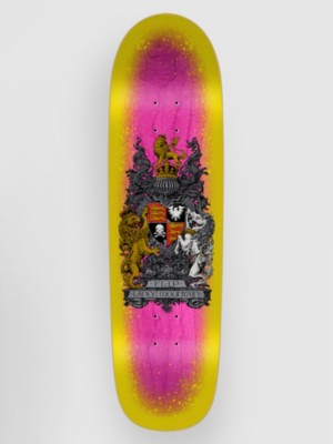 Mountain Spray Crest Pink 8.75&amp;#034;X31.875&amp;#034; Skateboard Deck