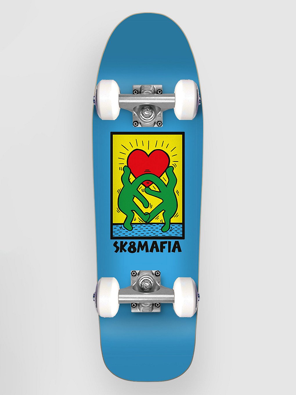 Image of SK8 Mafia One Love 7.3"X24.5" Micro Skateboard Completo fantasia