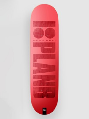 Team Grain Red 8.5&amp;#034;X32.125&amp;#034; Skateboard Deck
