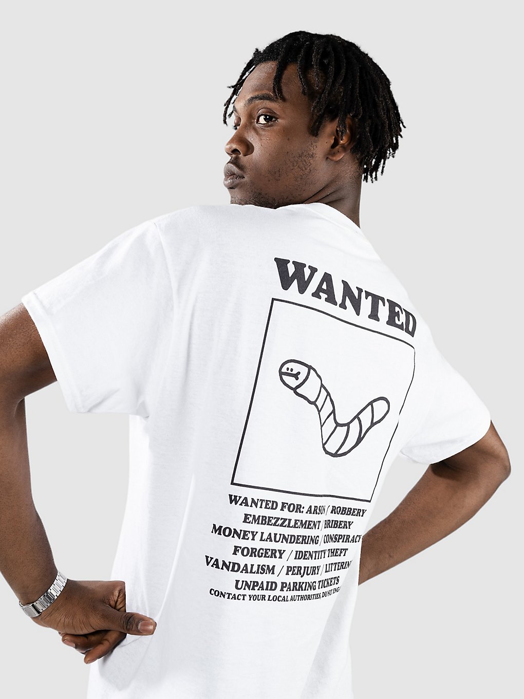 Image of A.Lab Wanted T-Shirt bianco