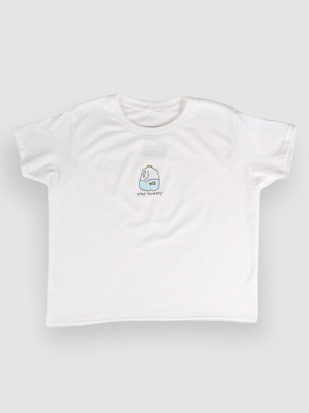 Image of A.Lab Stay Thirsty T-Shirt bianco