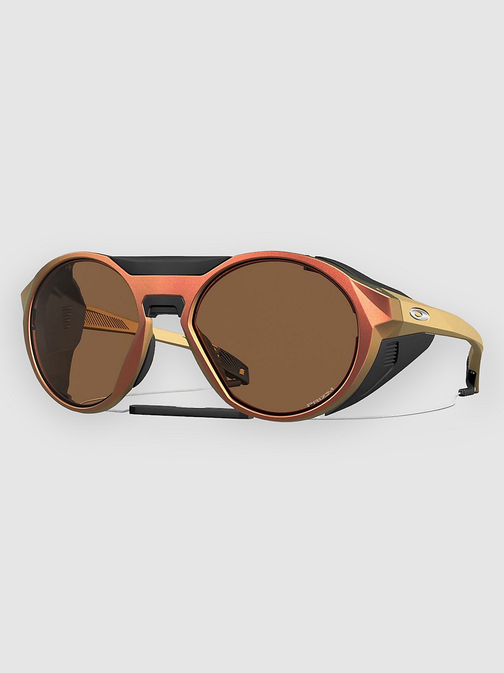 Oakley Clifden Matte Red Gold Colorshift Sunglasses prizm bronze