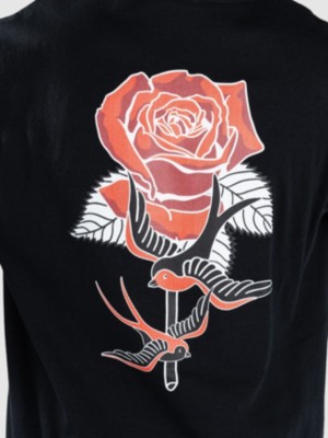Swallows Roses Long Sleeve T-Shirt