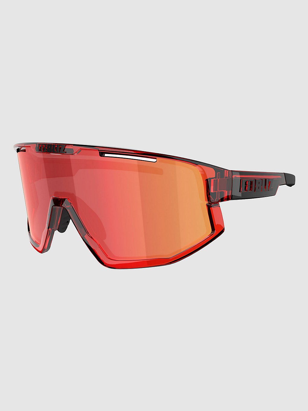 Image of BLIZ Active Eyewear Fusion Transparent Red Occhiali da Sole rosso