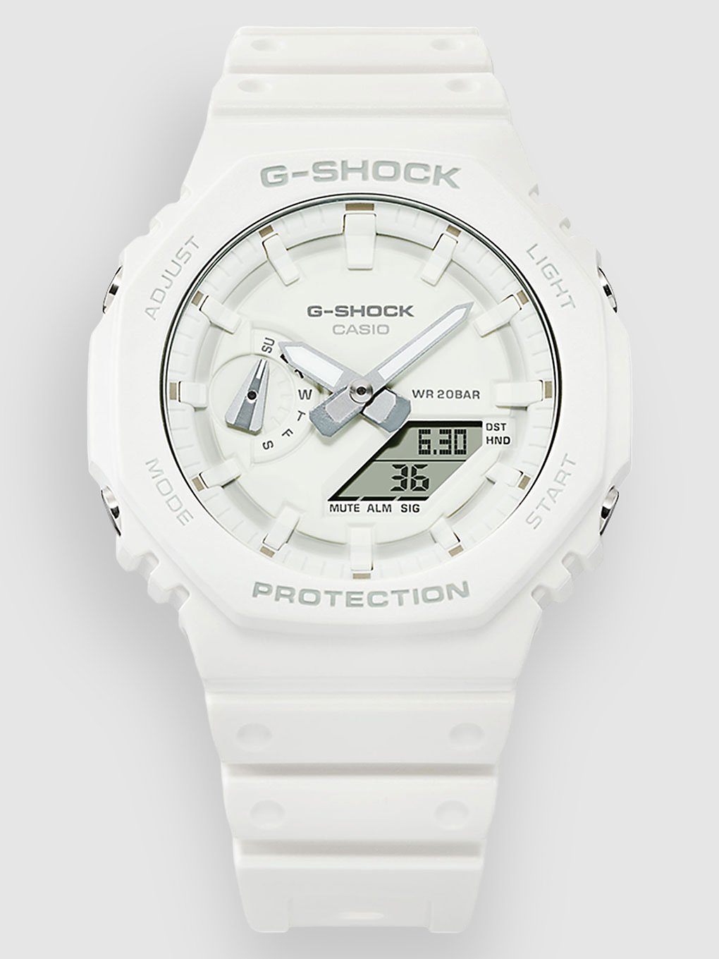 Image of G-SHOCK GA-2100-7A7ER Orologio bianco