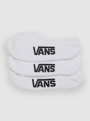 Vans Classic No Show 9.5-13 Socks rox white
