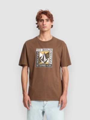 Volcom Angle Iron T-Shirt brown stone