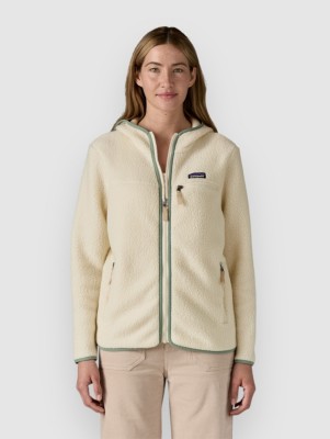 Patagonia Retro Pile Hoody Jacke ellwood green