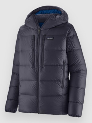 Patagonia Fitz Roy Down Hoody Jacke sunken blue