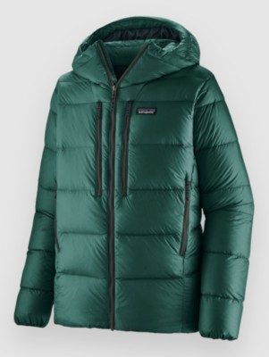 Patagonia Fitz Roy Down Hoody Jacke cascade green