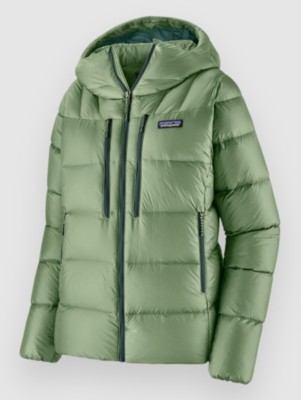 Patagonia Fitz Roy Down Hoody Jacke ellwood green