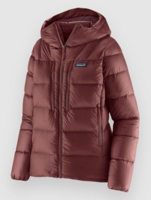 Patagonia Fitz Roy Down Hoody Jacke sizzle red
