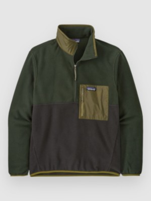Patagonia Microdini 1/2 Half-Zip Fleece Pullover black