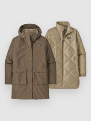 Patagonia Pine Bank 3-In-1 Parka marlow brown