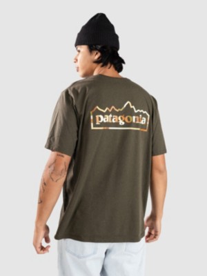 Patagonia Unity Fitz Responsibili T-Shirt basin green