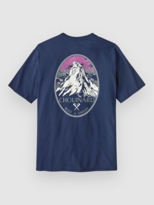 Patagonia Chouinard Crest Pocket Responsibili T-Shirt clement blue