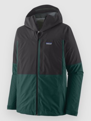 Patagonia Boulder Fork Rain Jacke cascade green