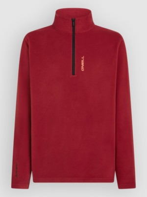 O´neill Fwc´cruz Jack´s Polartec Fleece Met Halve Rits Rood M Man