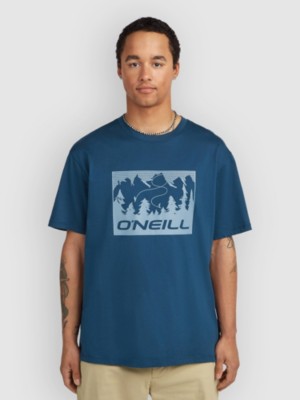 O´neill Must-have Front Print T-shirt Met Korte Mouwen Blauw S Man
