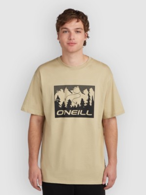 O´neill Must-have Front Print T-shirt Met Korte Mouwen Beige M Man