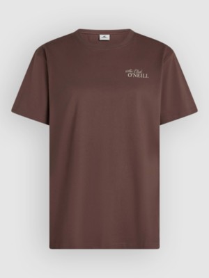 O´neill Must-have Back Graphic T-shirt Met Korte Mouwen Bruin M Vrouw