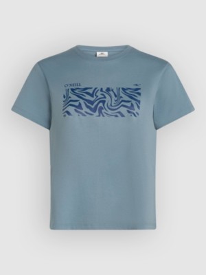 O´neill Graphic T-shirt Met Korte Mouwen Blauw S Vrouw