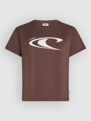 O´neill Graphic T-shirt Met Korte Mouwen Bruin M Vrouw