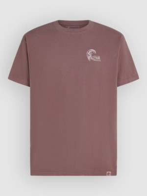 O´neill O´riginals Retro Back Print T-shirt Met Korte Mouwen Grijs M Man