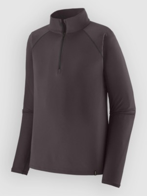 Patagonia Cap Mw Zip Neck Thermo Shirt zwart