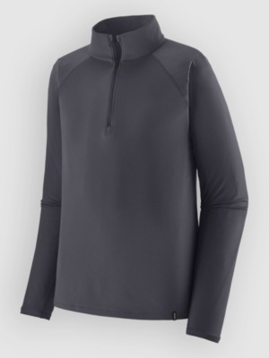 Patagonia Cap Mw Zip Neck Thermo Shirt blauw