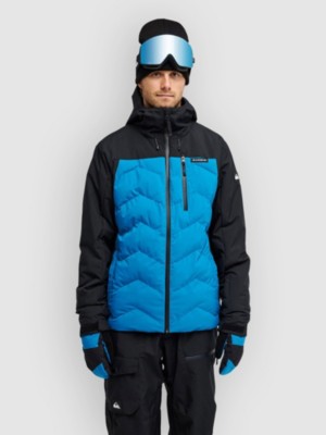Quiksilver The Edge 20k Jas Blauw M Man